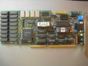Chips F82C451 EGA-VGA kártya