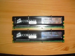 Corsai XMS PC4000 2X512MB