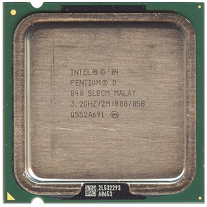 SL8CM, azaz 3,2gigás Pentium D