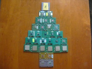 CPU karácsonyfa