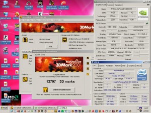 3Dmark2001 a Geforce4 TI4800SE-vel