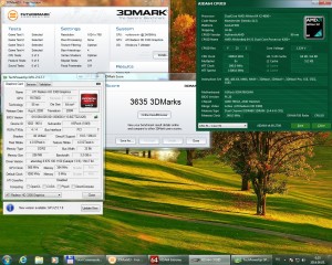 3Dmark03 4200+ 2400MHz 480MHz DDR 1,5GHz HT IGP 1000MHz