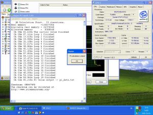 Super PI 1,8GHz-en