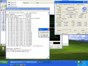 Super PI 1,91GHz-en
