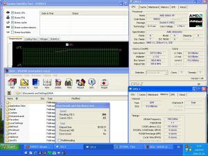 2573MHz-en hőfok