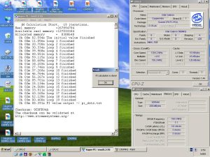 1354MHz-en is lefut a Super PI még
