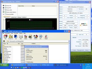 1757MHz-en CPU Hőmérséklet 1757MHz-en CPU Hőmérséklet