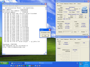 1870MHz-en Super PI