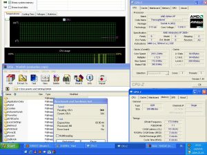 2160MHz-en CPU hőmérséklet