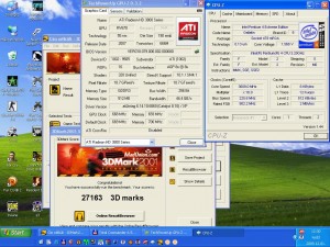 3Dmark2001 P4 EE+HD3850