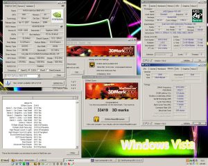 Opteron165@3033MHz Geforce8600GTS 3Dmark2001