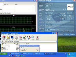 1533MHz-en CPU hőmérséklet