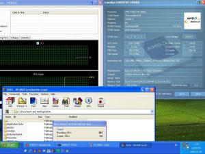 2137MHz-en CPU hőmérséklet