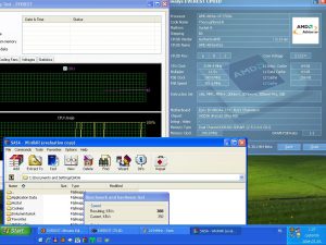 2194MHz-en CPU hőmérséklet