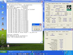 2960MHz-en Super PI