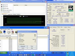 alap órajelen CPU hőmérséklet, és Winrar