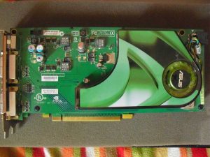 Asus 7950 GX2, a Quad SLI egyik fele