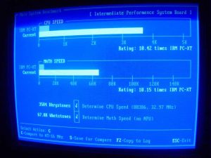 Checkit 33MHz-es SX-en