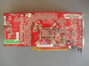 Radeon X1900XTX hátulja