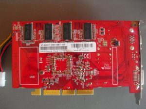 Radeon 9800XT hátulról
