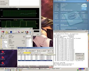 4560MHz, alapfeszen 1,3GHz plusz nem mindennapos