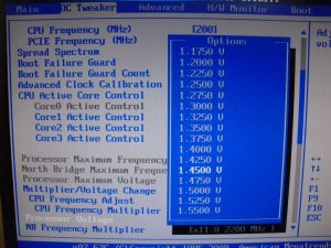 Egy kis plusz feszültség a CPU-nak
