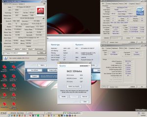 4500MHz-en a 3Dmark2006