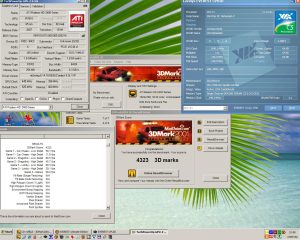 1540MHz Ati Radeon HD2400PRO-val a 3Dmark2001 radeon