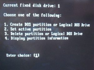 Az fdisk