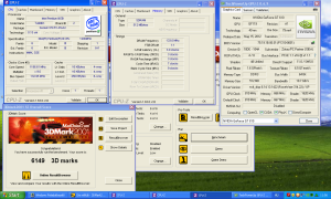 3Dmark2001 a GT610-el P3-as CPU mellett