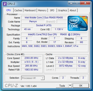 Turbo Boost Enabled