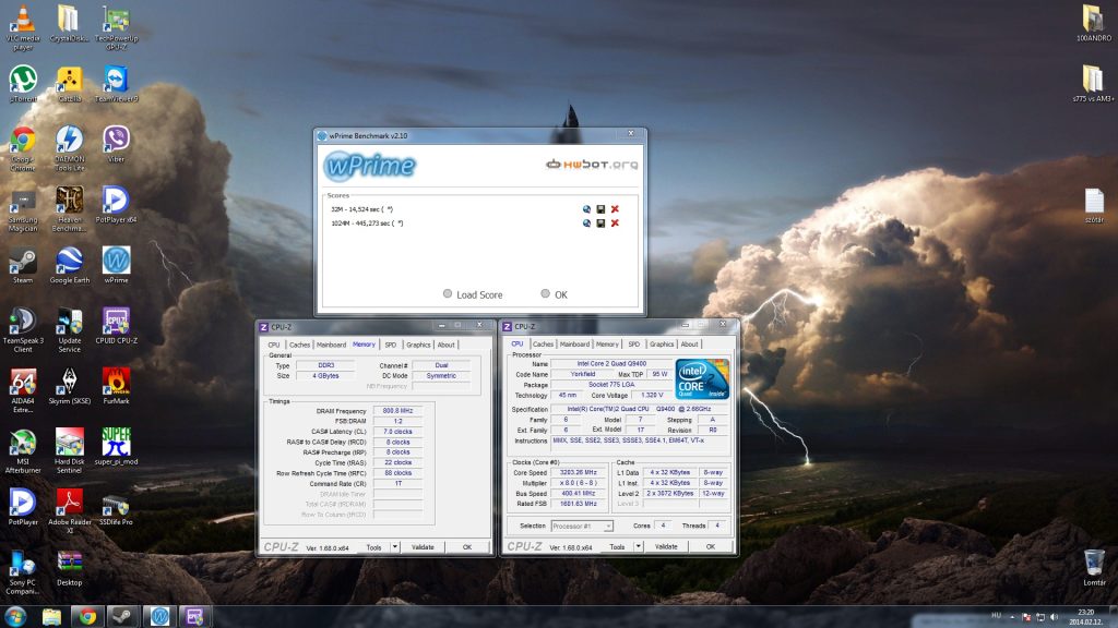 Q9400 3200Mhz