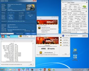 3718MHz 1,34V 1,5V MCH 3Dmark2001